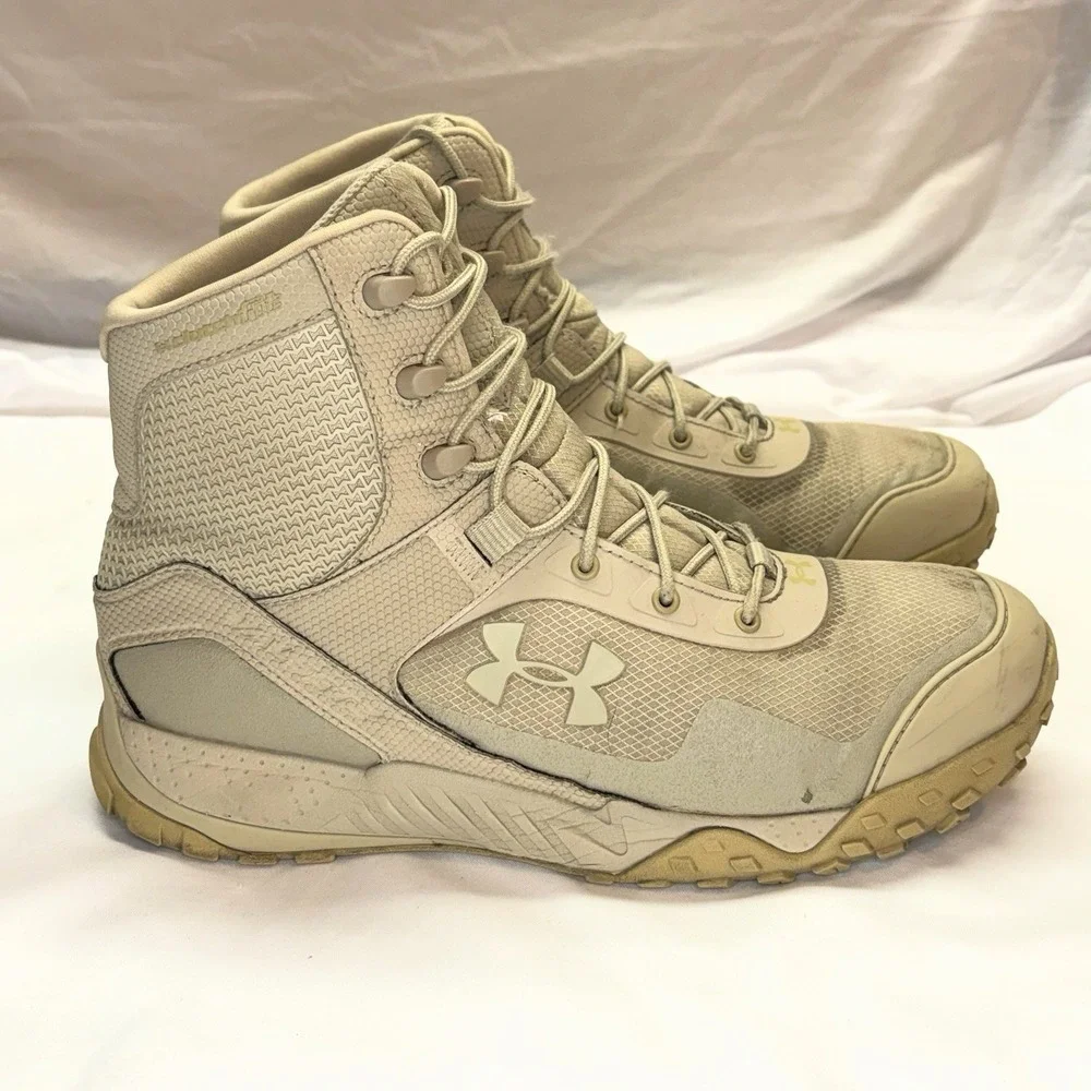 Under Armour Valsetz RTS 1.5 Tactical Boots Men Sz US 9 Coyote Brown 3021034-200